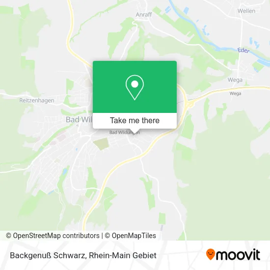 Карта Backgenuß Schwarz