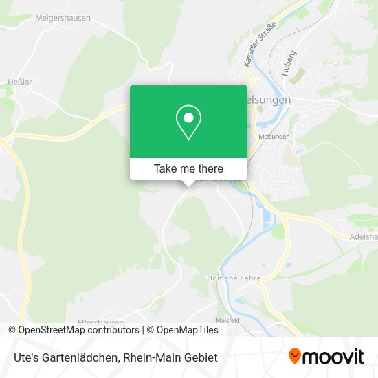 Карта Ute's Gartenlädchen
