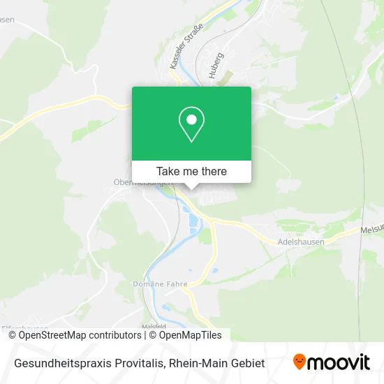 Карта Gesundheitspraxis Provitalis