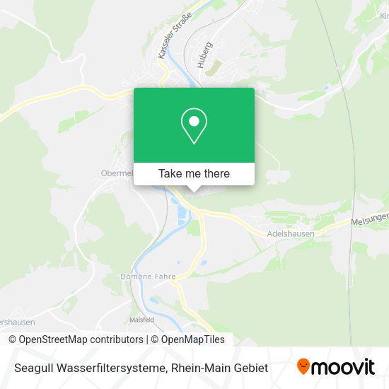 Карта Seagull Wasserfiltersysteme