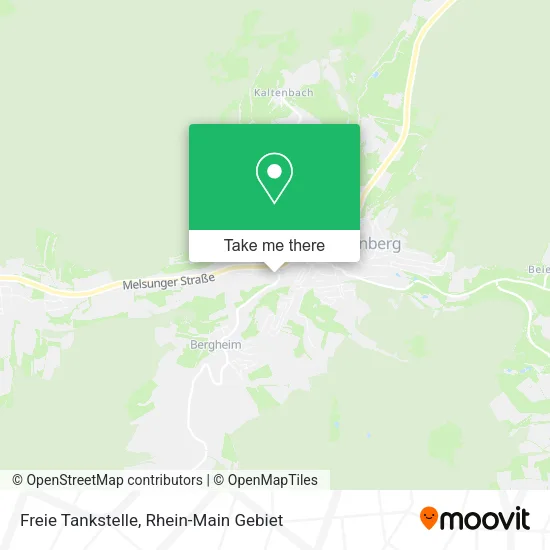 Карта Freie Tankstelle