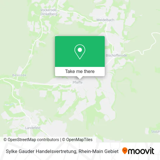 Карта Sylke Gauder Handelsvertretung