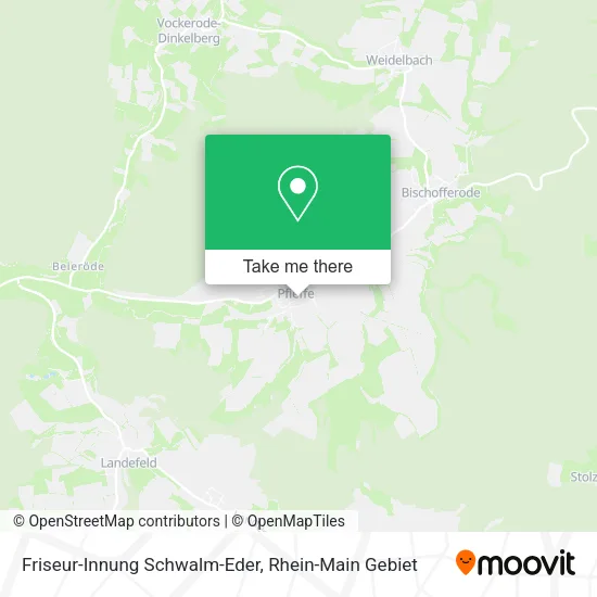 Карта Friseur-Innung Schwalm-Eder
