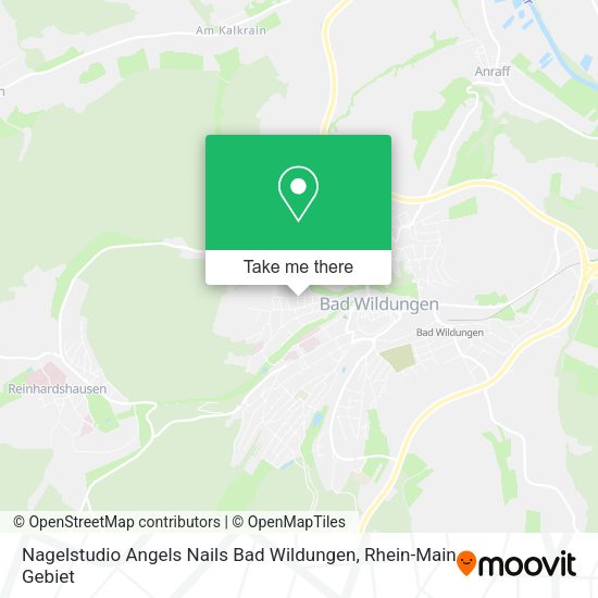 Карта Nagelstudio Angels Nails Bad Wildungen