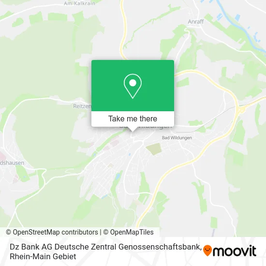 Карта Dz Bank AG Deutsche Zentral Genossenschaftsbank