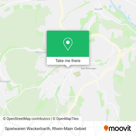 Карта Spielwaren Wackerbarth