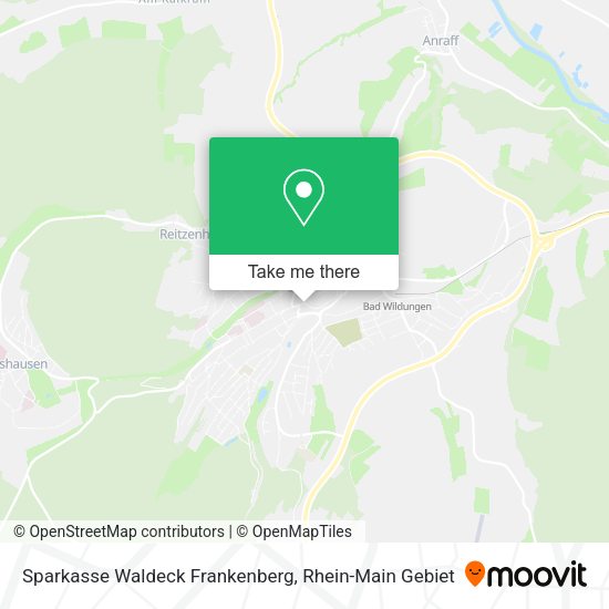 Карта Sparkasse Waldeck Frankenberg