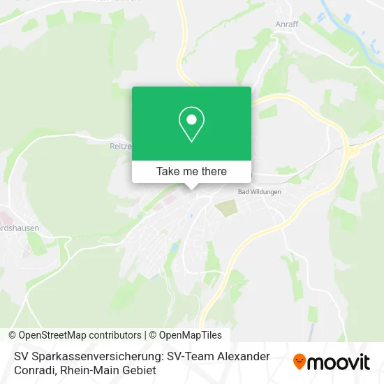 Карта SV Sparkassenversicherung: SV-Team Alexander Conradi