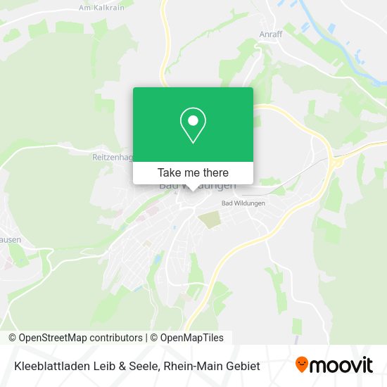 Карта Kleeblattladen Leib & Seele