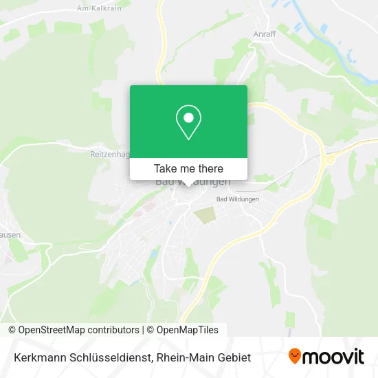 Карта Kerkmann Schlüsseldienst