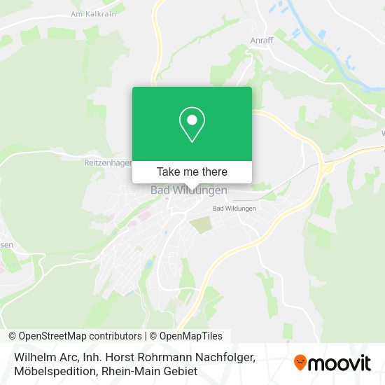 Карта Wilhelm Arc, Inh. Horst Rohrmann Nachfolger, Möbelspedition