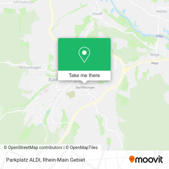 Карта Parkplatz ALDI