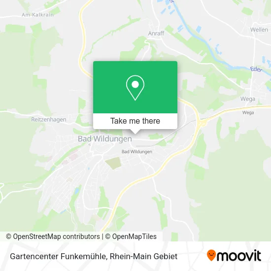 Карта Gartencenter Funkemühle