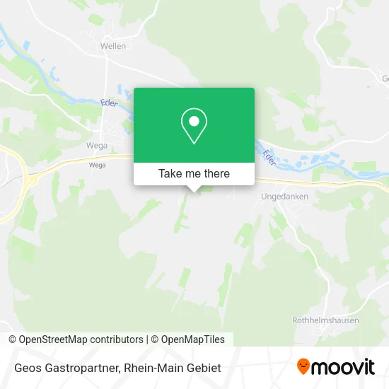 Карта Geos Gastropartner