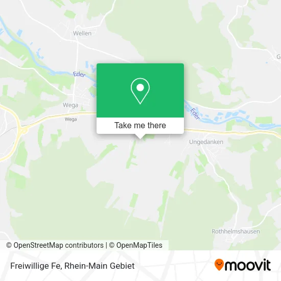 Карта Freiwillige Fe