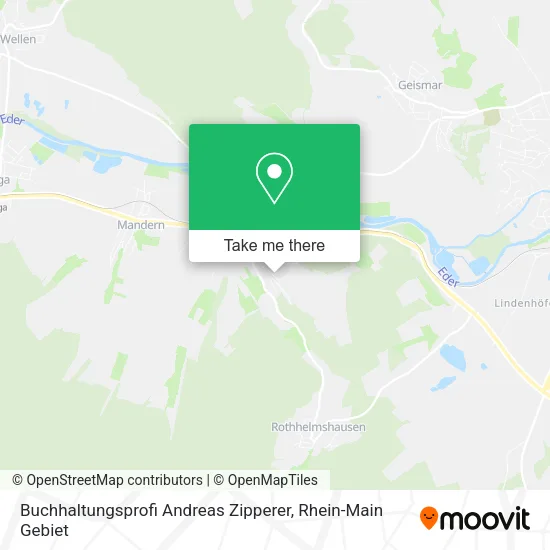 Карта Buchhaltungsprofi Andreas Zipperer