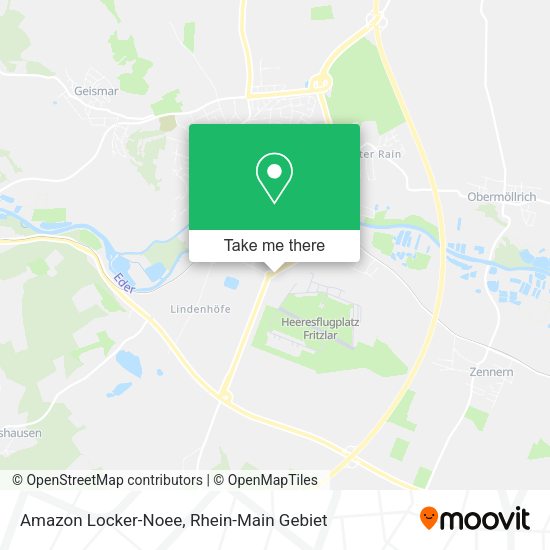 Карта Amazon Locker-Noee