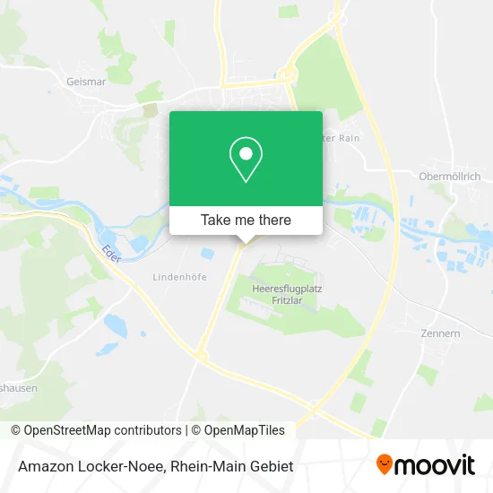 Карта Amazon Locker-Noee