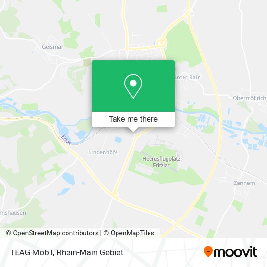 Карта TEAG Mobil