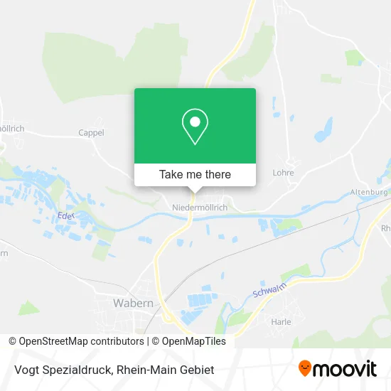 Карта Vogt Spezialdruck