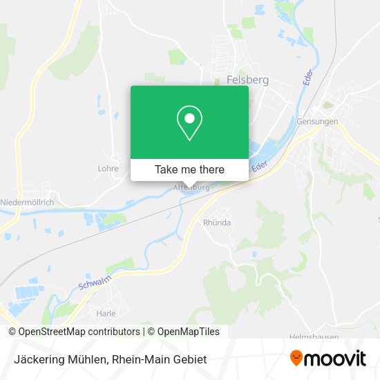 Карта Jäckering Mühlen