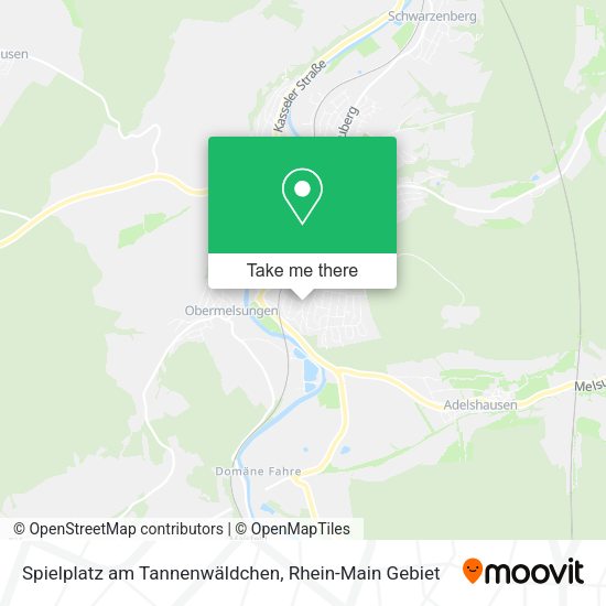 Карта Spielplatz am Tannenwäldchen