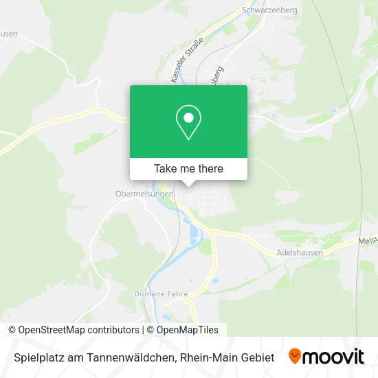 Карта Spielplatz am Tannenwäldchen