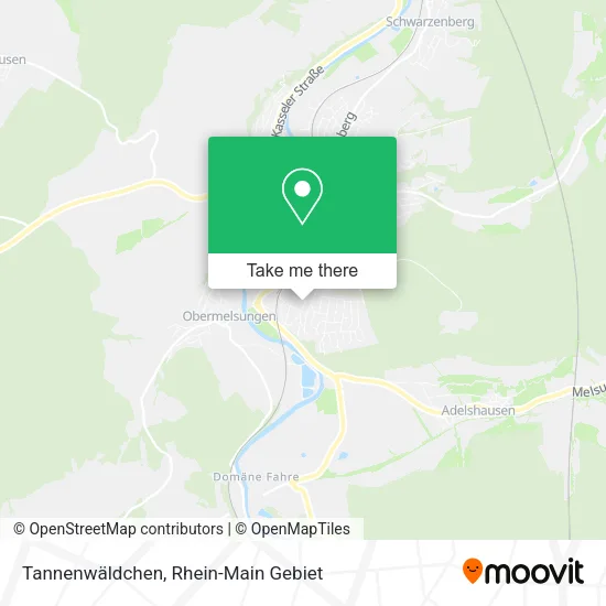 Карта Tannenwäldchen