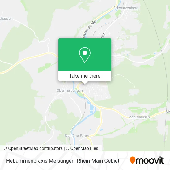 Карта Hebammenpraxis Melsungen