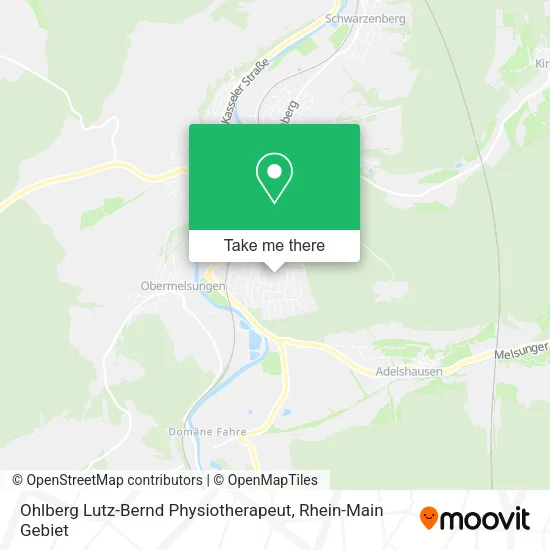 Карта Ohlberg Lutz-Bernd Physiotherapeut