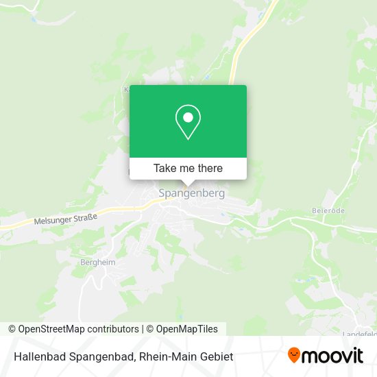 Карта Hallenbad Spangenbad