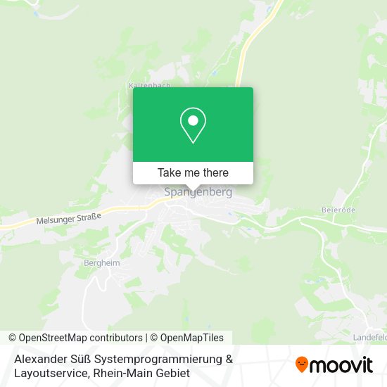 Карта Alexander Süß Systemprogrammierung & Layoutservice