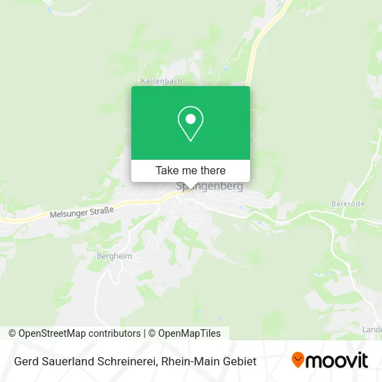 Карта Gerd Sauerland Schreinerei