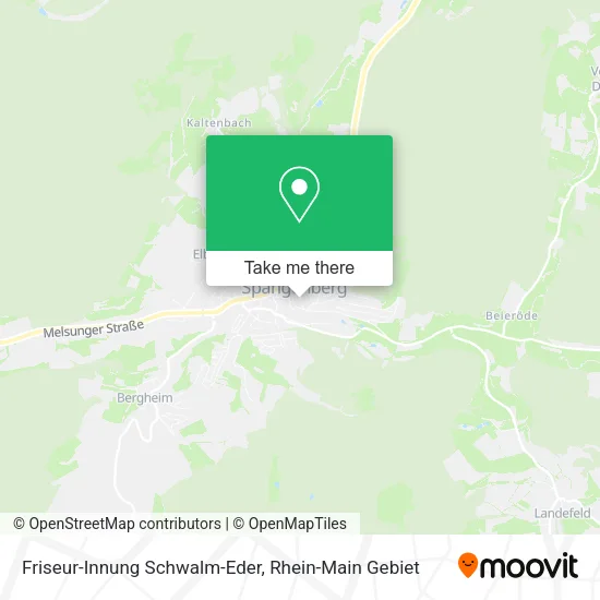 Карта Friseur-Innung Schwalm-Eder