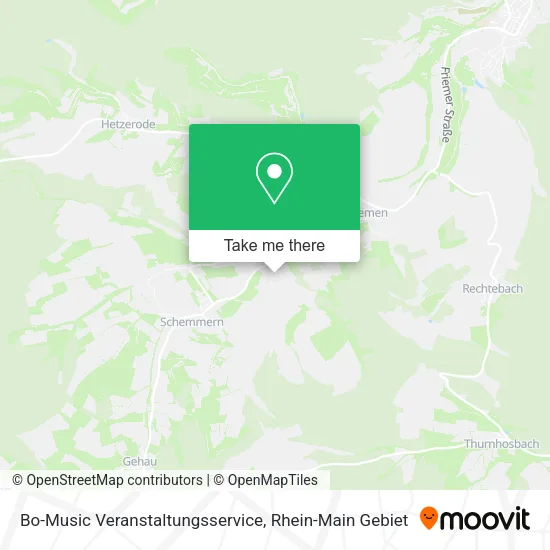 Карта Bo-Music Veranstaltungsservice
