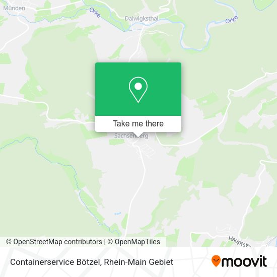 Карта Containerservice Bötzel