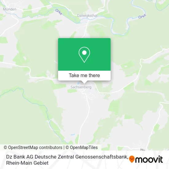 Карта Dz Bank AG Deutsche Zentral Genossenschaftsbank
