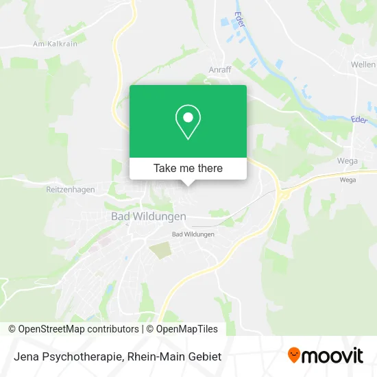 Карта Jena Psychotherapie