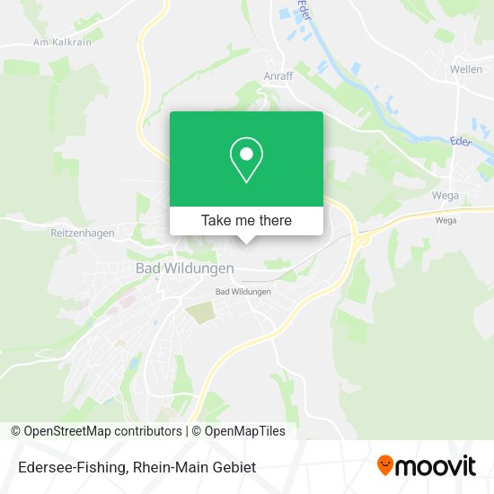 Карта Edersee-Fishing