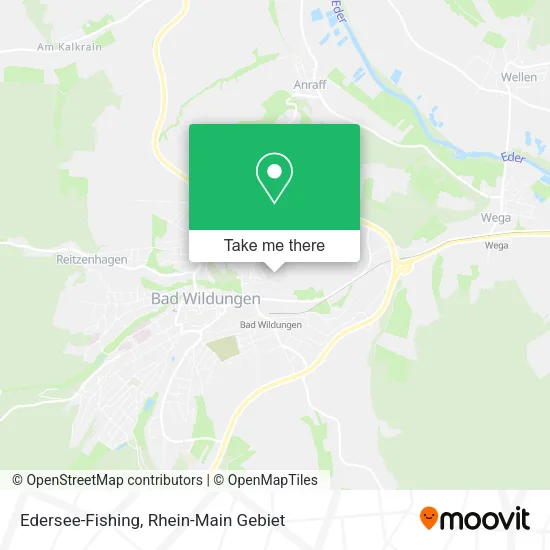 Карта Edersee-Fishing