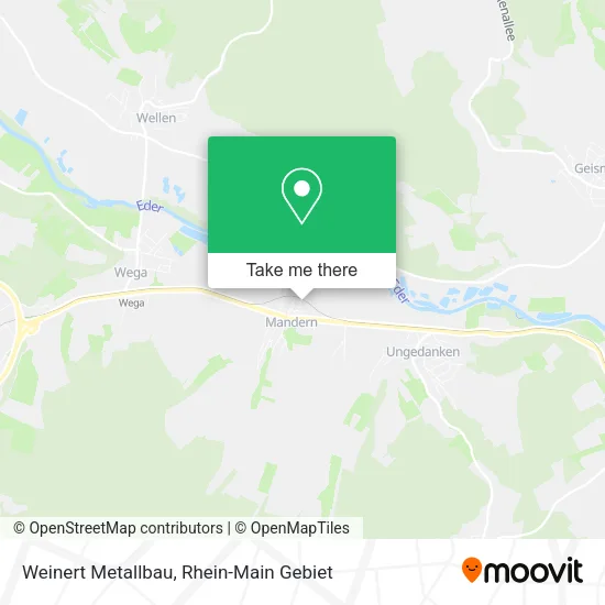 Карта Weinert Metallbau