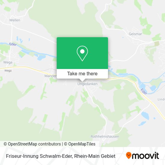 Карта Friseur-Innung Schwalm-Eder