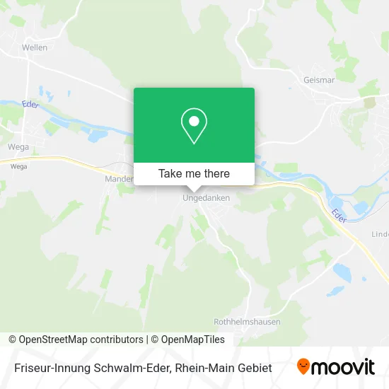 Карта Friseur-Innung Schwalm-Eder