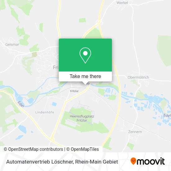 Карта Automatenvertrieb Löschner