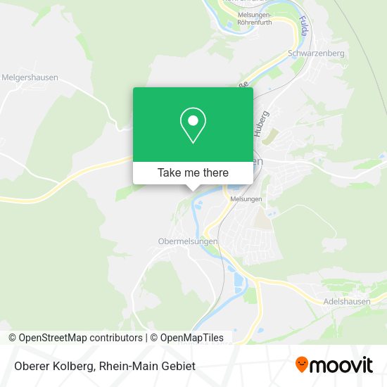 Карта Oberer Kolberg
