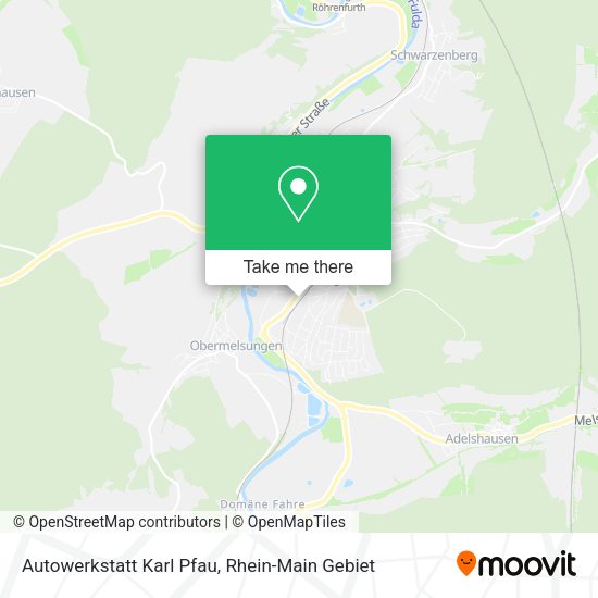 Карта Autowerkstatt Karl Pfau