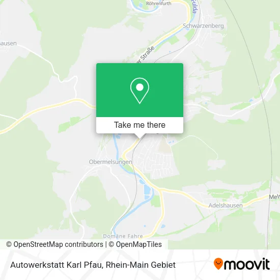 Карта Autowerkstatt Karl Pfau