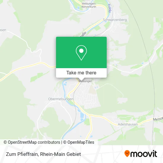 Карта Zum Pfieffrain