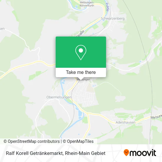 Ralf Korell Getränkemarkt map