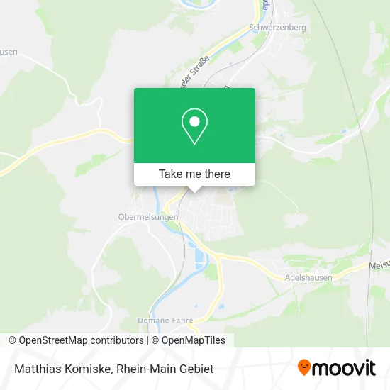 Карта Matthias Komiske